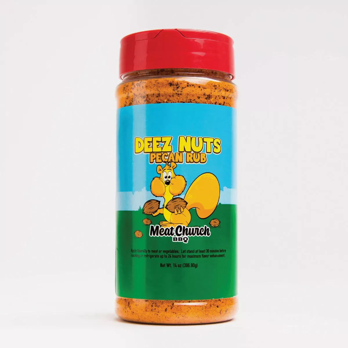 Meat Church 14 Oz. Deez Nuts Honey Pecan Rub