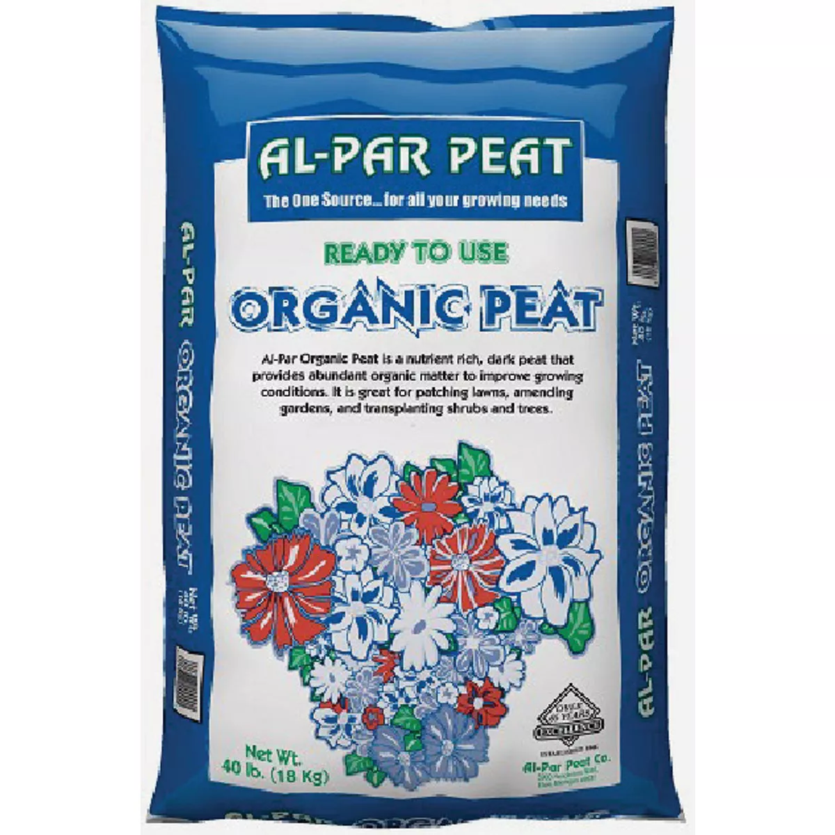 Al-Par Peat 40 Lb. Organic Peat