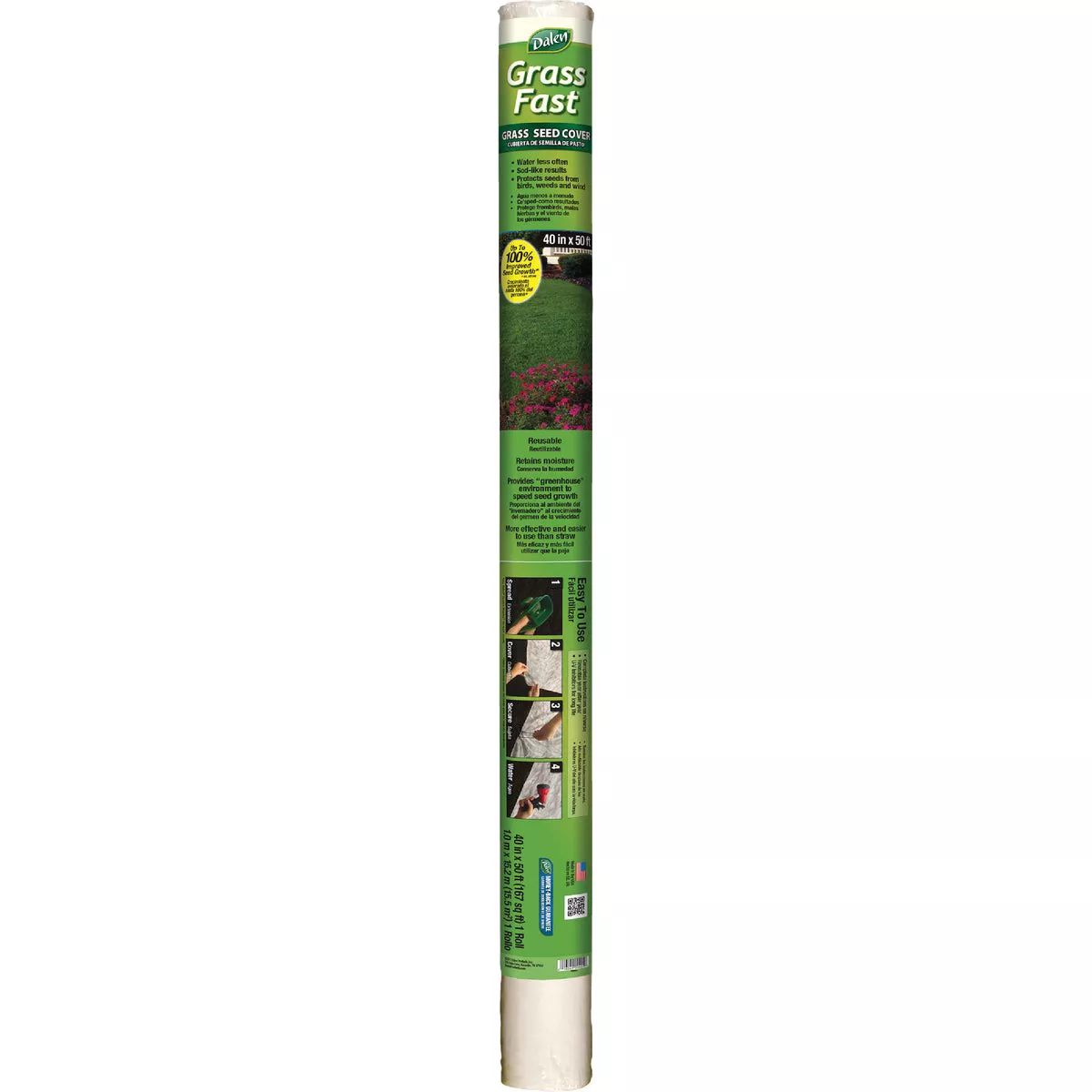 Dalen 40 In. x 50 Ft. Polypropylene Weed Control Landscape Fabric