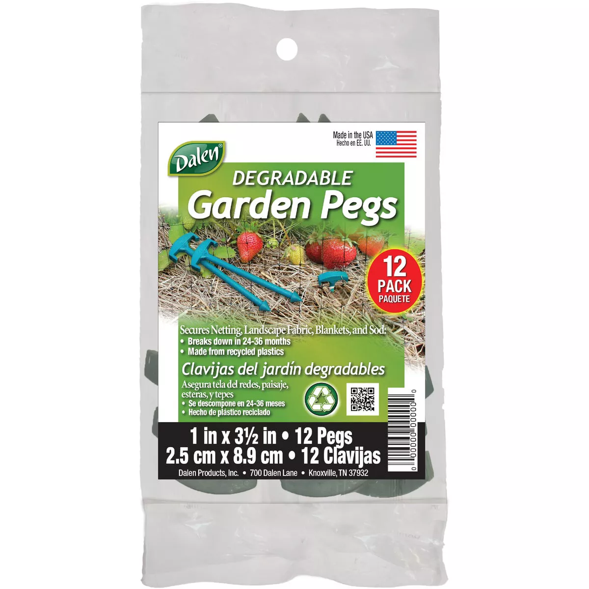 Dalen Polypropylene 3.5 In. Landscape Fabric Staple (12-Pack)