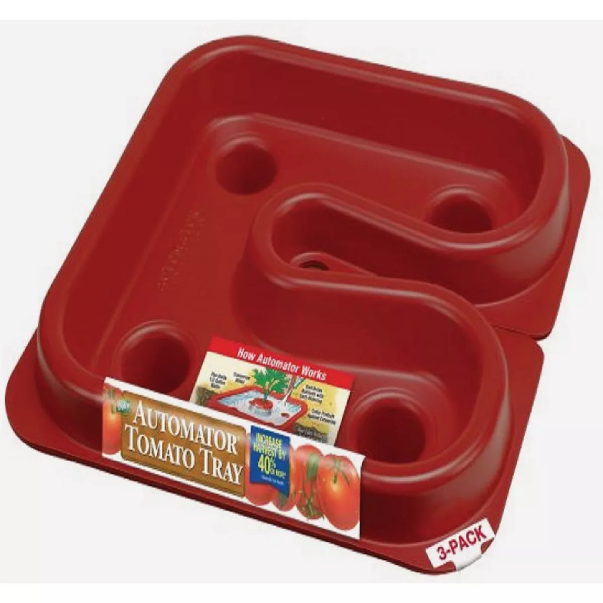 Dalen Red Tomato Tray (3-Pack)