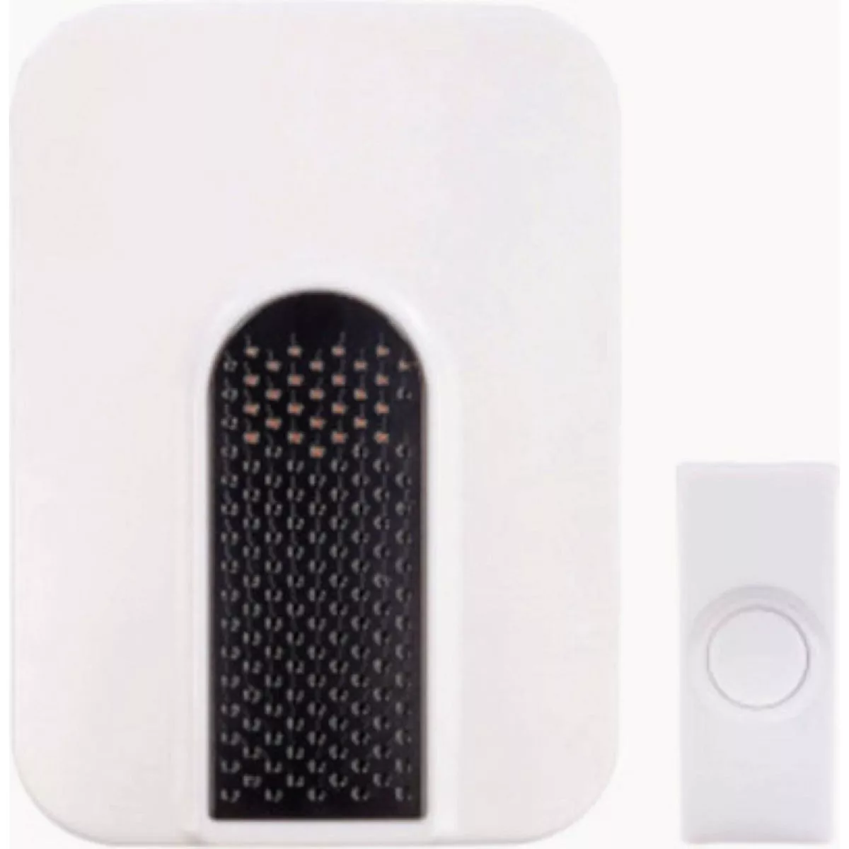 Heath Zenith Plug-In White Wireless Door Chime Kit