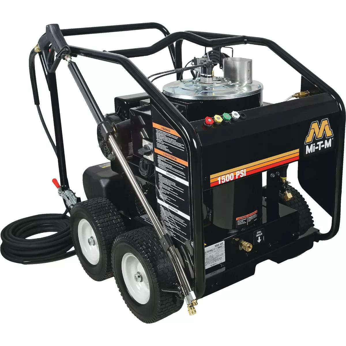 Mi-T-M HSE Series 1500 psi 2.0 GPM Hot Water Electric Pressure Washer