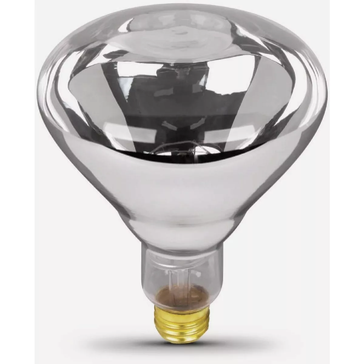 Feit 250W Clear Medium Base BR40 Incandescent Heat Lamp Light Bulb