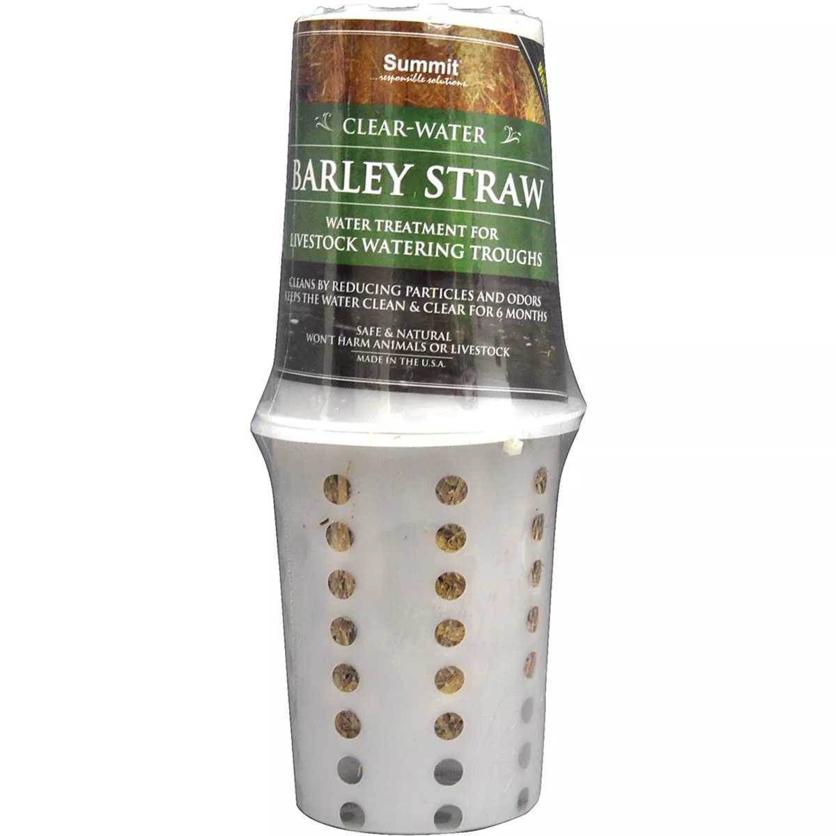 Summit Clear-Water 1000 Gal. Coverage Area Barley Straw Water Trough Treatment
