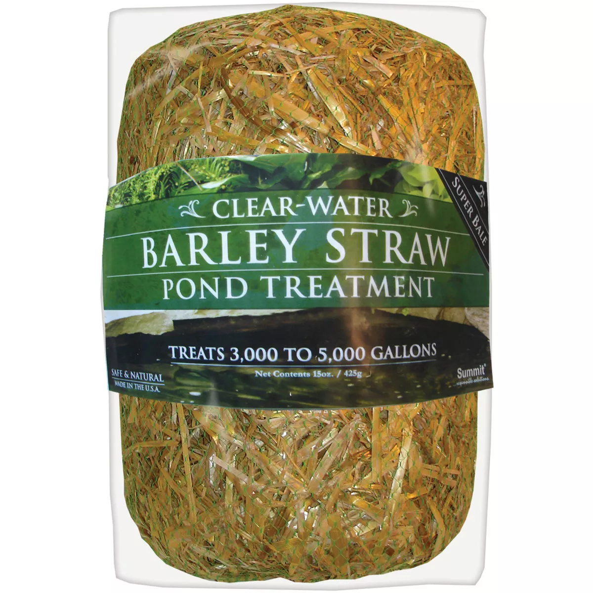 Summit Clear-Water 3000 to 5000 Gal. Coverage Area Barley Straw Pond Treatment