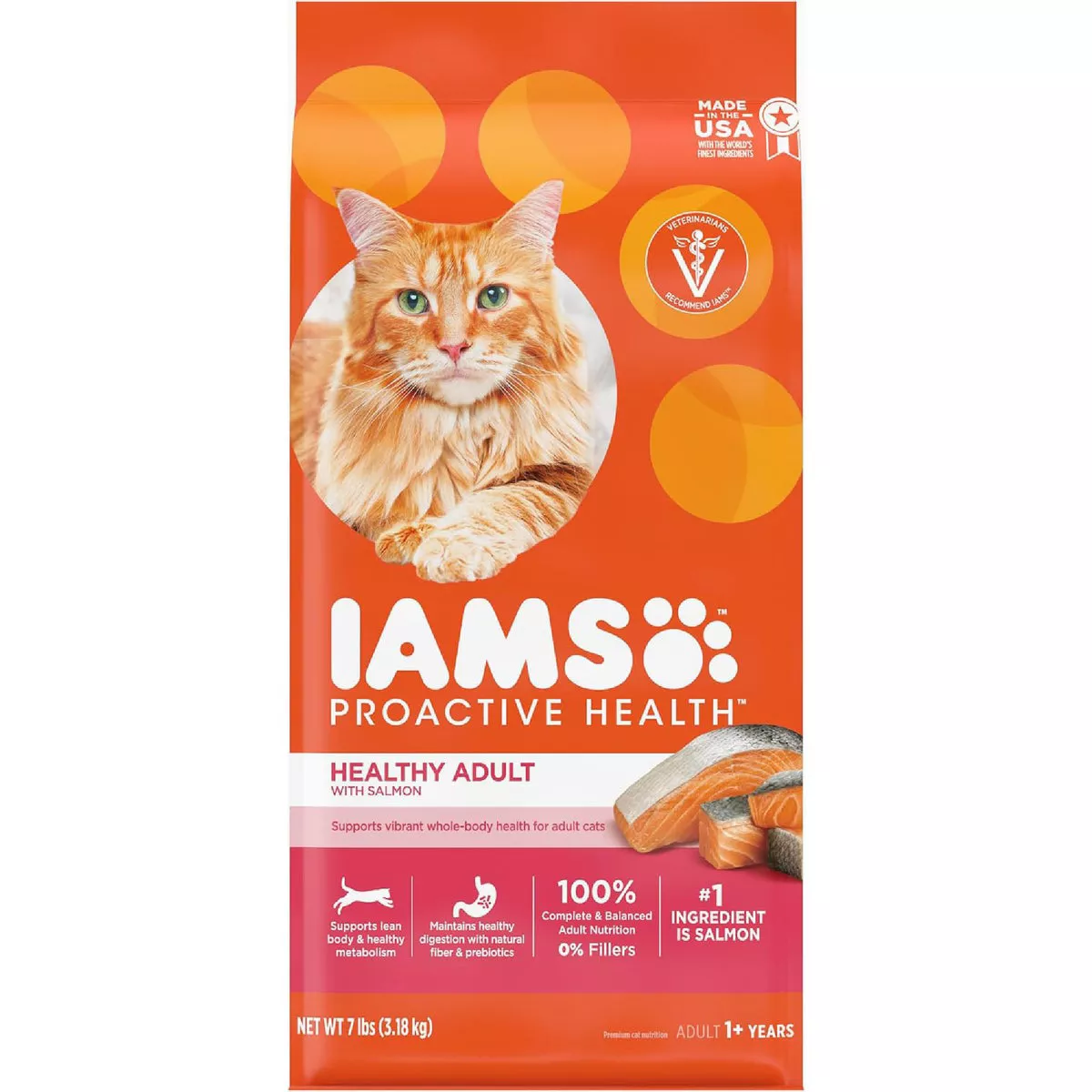 Iams Proactive Health 7 Lb. Chicken Flavor Adult Dry Cat Food - photo 2