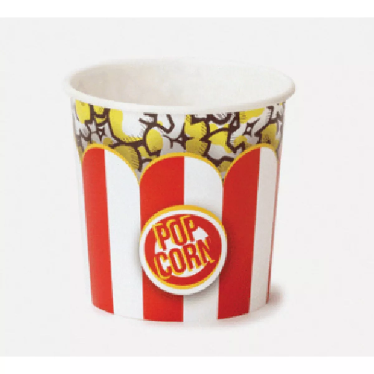 Wabash Valley Farms 95 Oz. Red/White Classic Striped Popcorn Tub