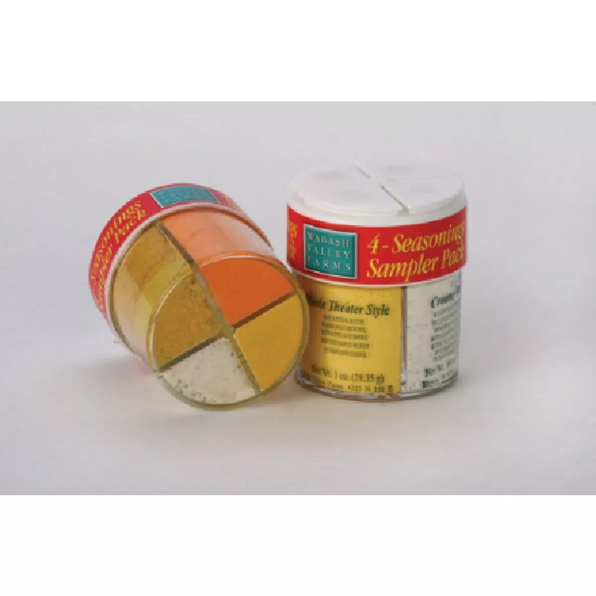 Wabash Valley Farms 4 Flavor Popcorn Seasoning Salt Sampler