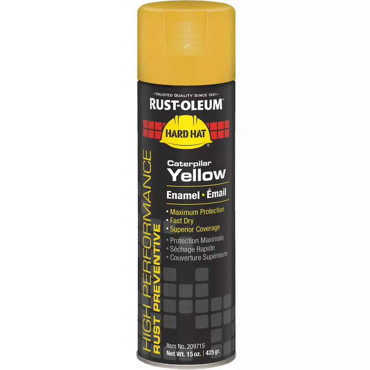 High Performance Caterpillar Yellow Spray