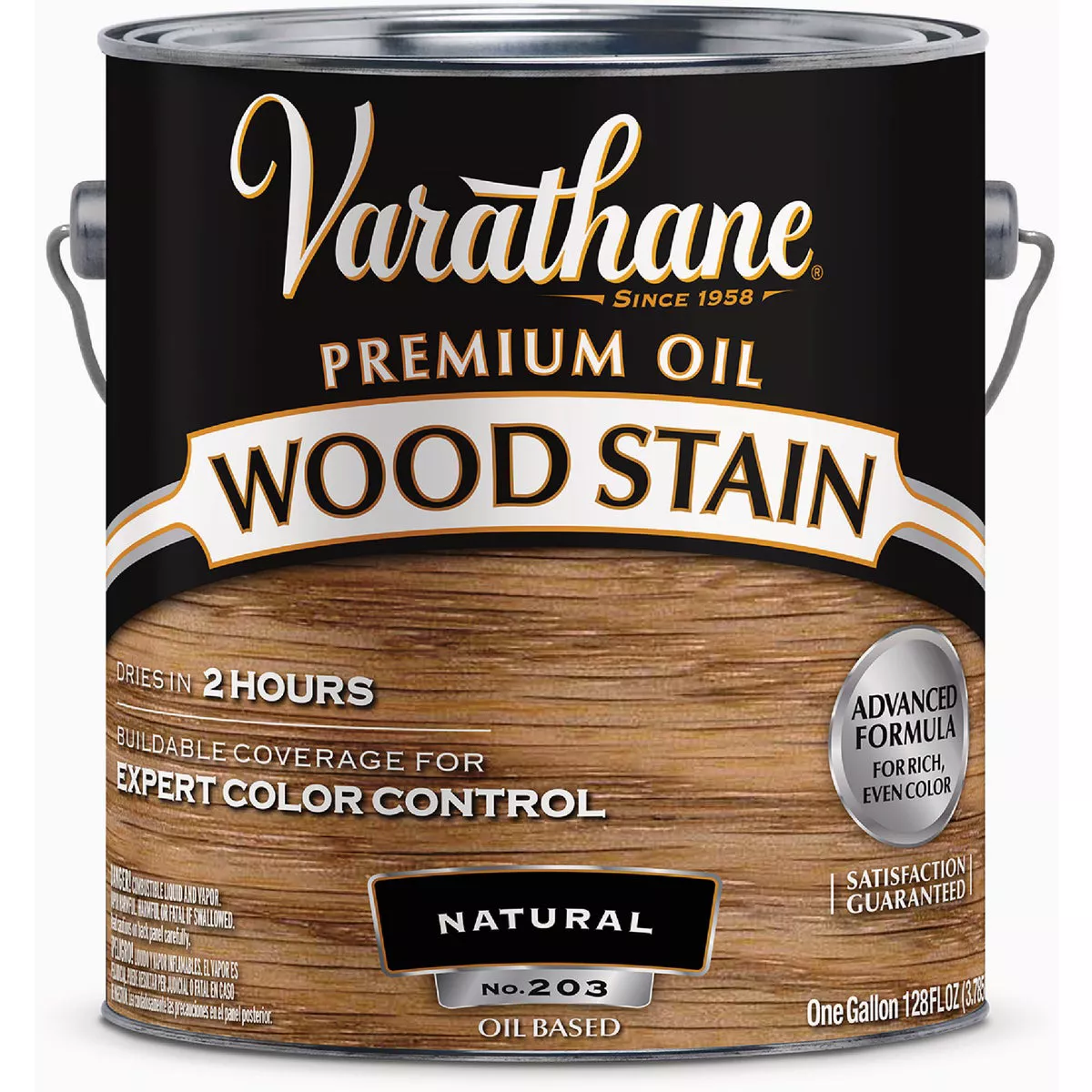 Varathane Premium Oil-Based Interior Wood Stain, Natural, 1 Gal.