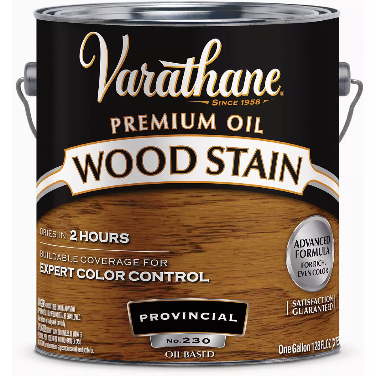 Varathane Premium Oil-Based Interior Wood Stain, Provincial, 1 Gal.