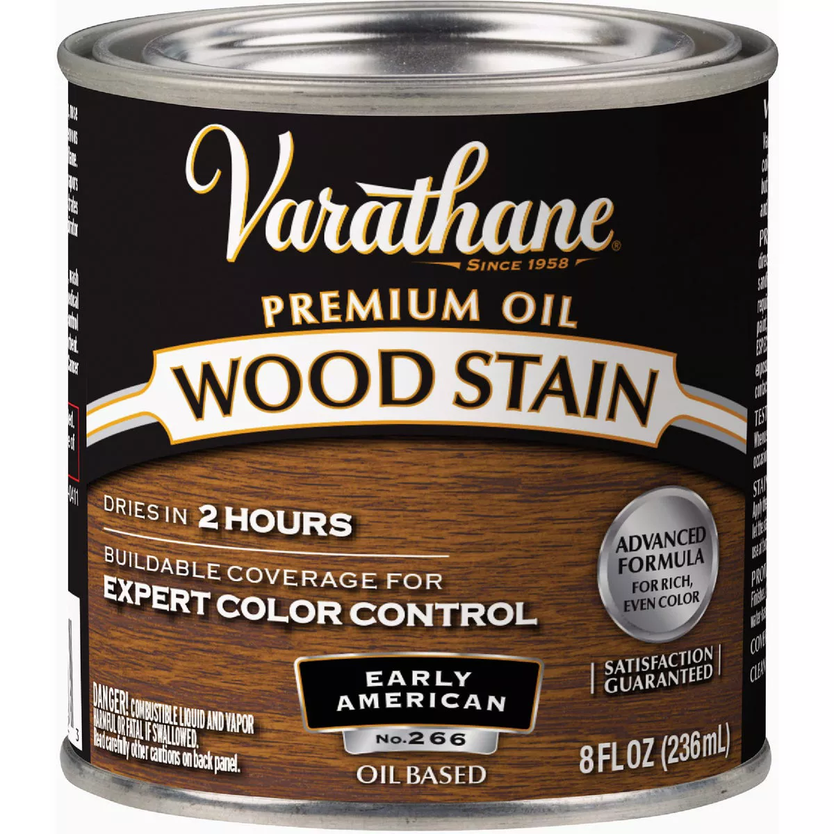 Varathane Premium Oil-Based Interior Wood Stain, Early American, 1/2 Pt.