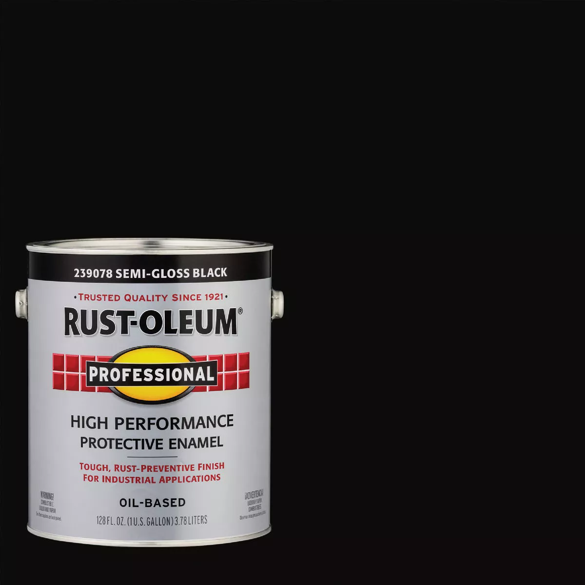 Rust-Oleum Professional High Performance Protective Enamel Gallon Black