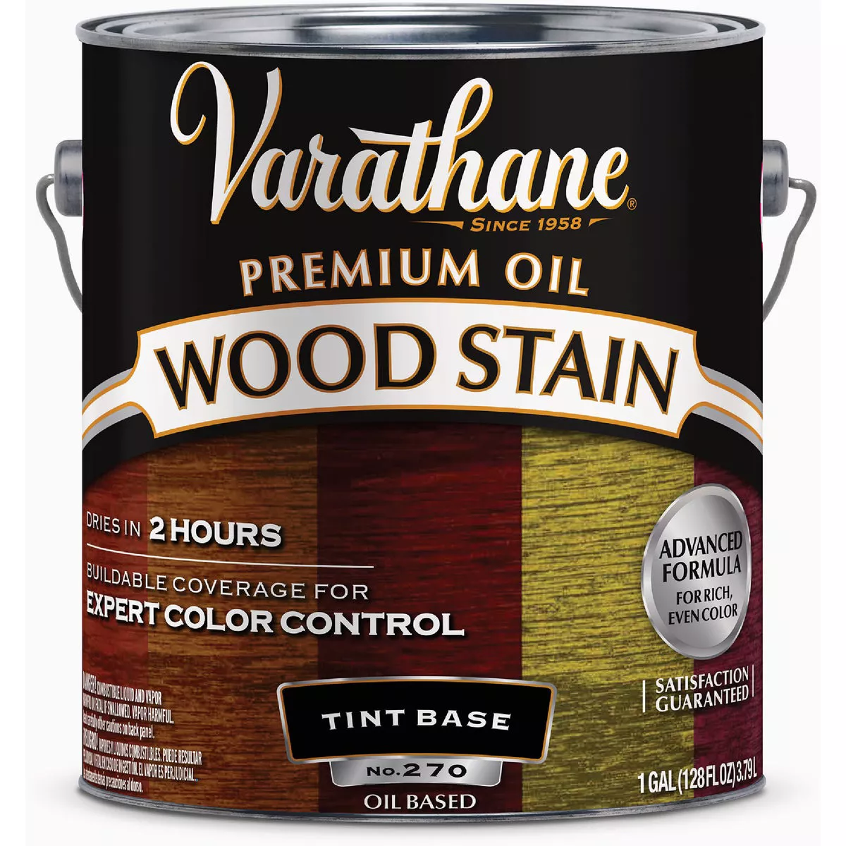 Varathane Premium Oil-Based Interior Wood Stain, Tint Base, 1 Gal.