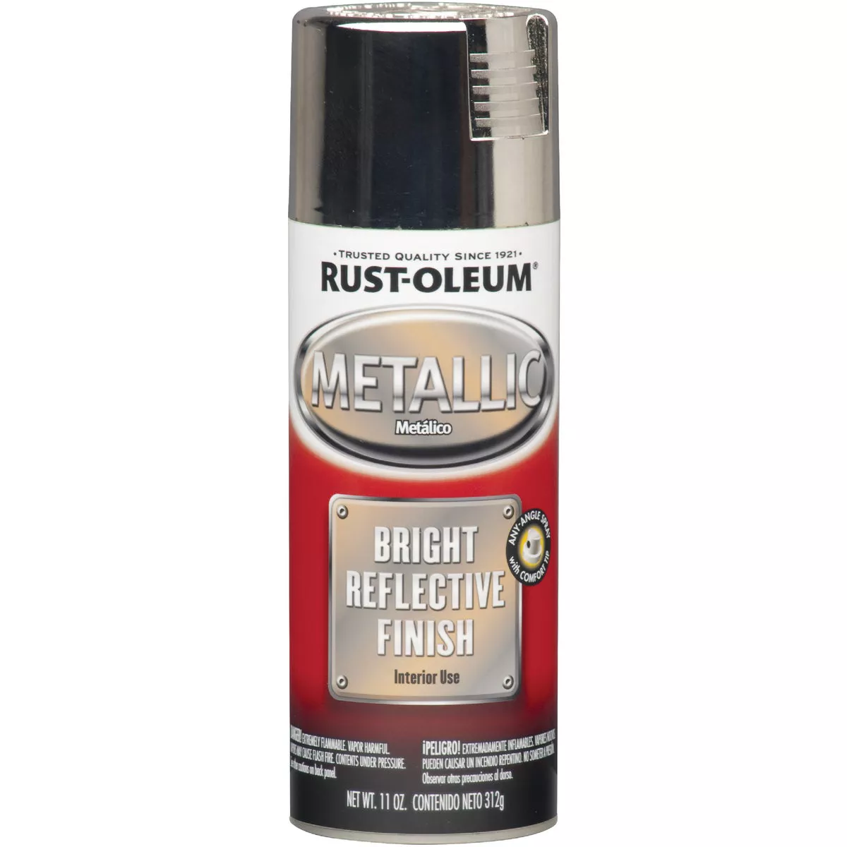 Rust-Oleum Gloss Chrome 11 Oz. Metallic Automotive Spray Paint