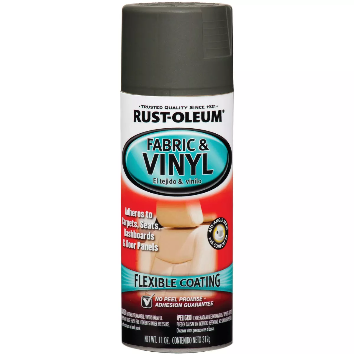 Rust-Oleum Charcoal Gray Gloss 11 Oz. Automotive Fabric and Vinyl Spray Paint