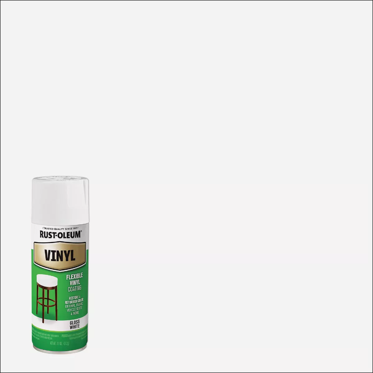 Rust-Oleum 12 Oz. White Vinyl Spray