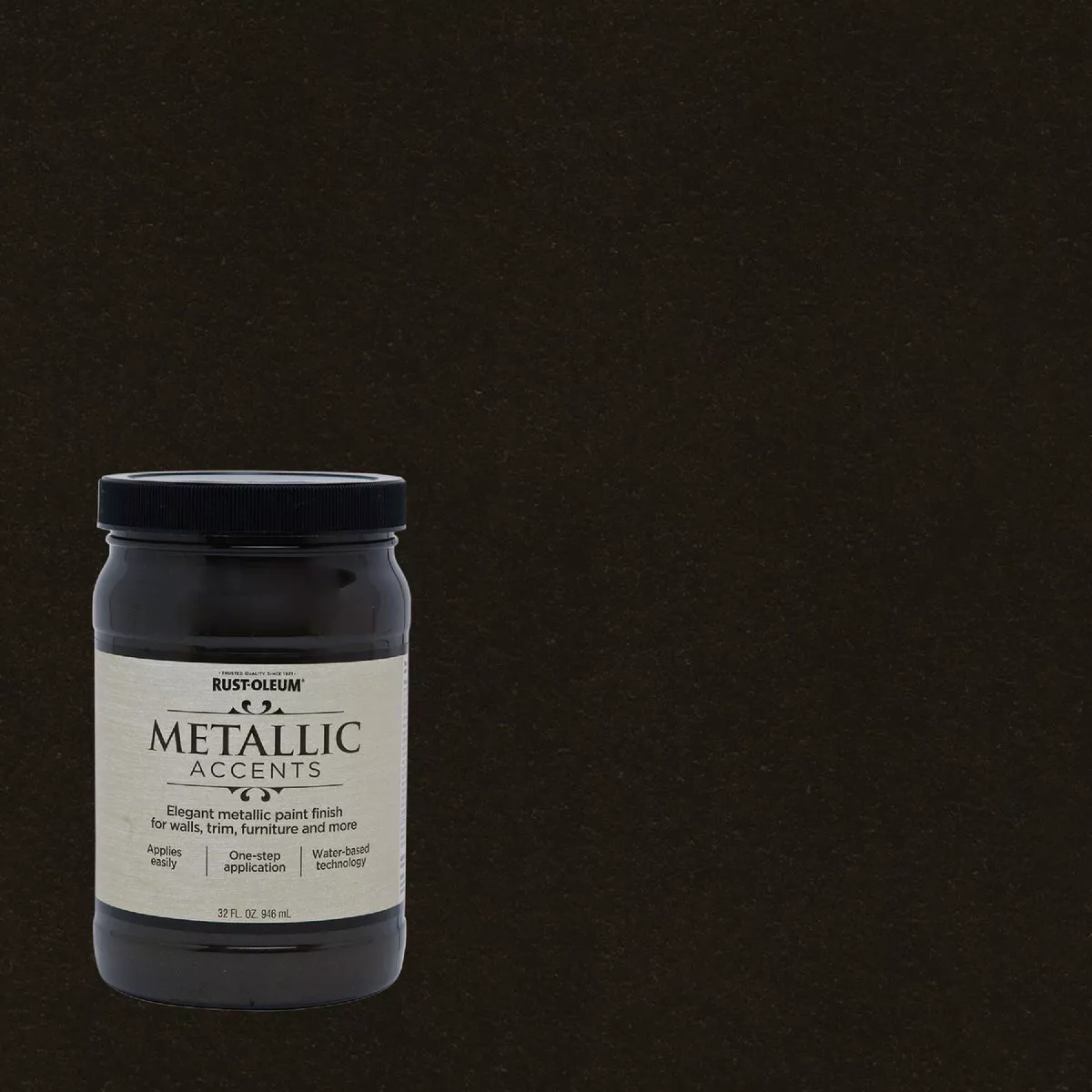 Rust-Oleum 32 Oz. Metallic Accents Paint, Rich Brown