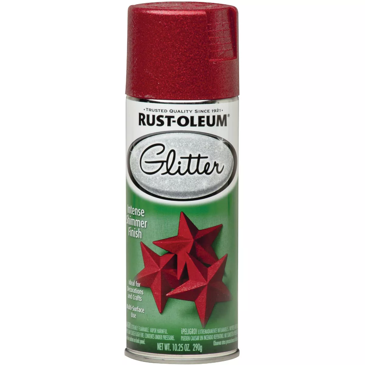 Rust-Oleum Red 10.25 Oz. Glitter Spray Paint
