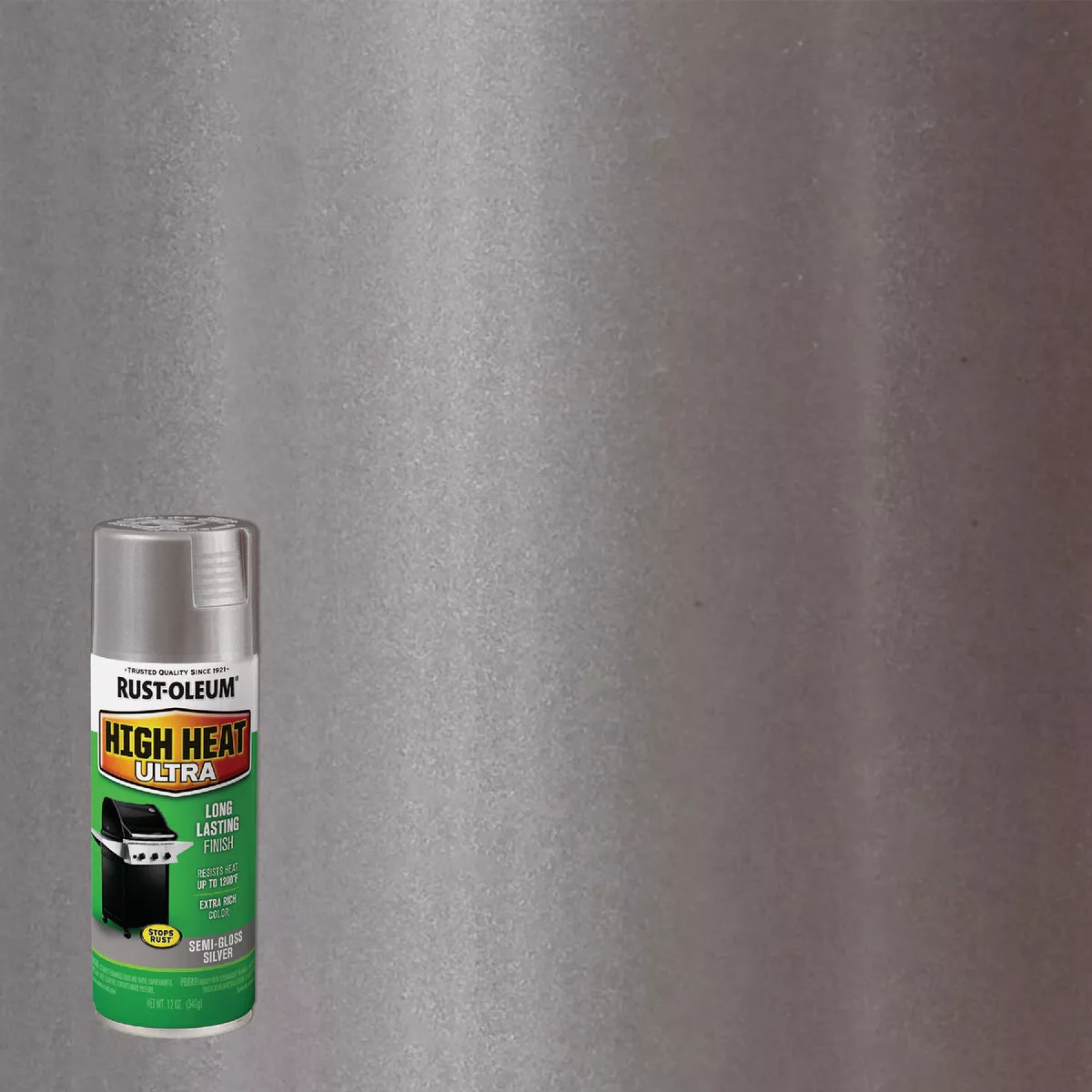 Rust-Oleum 12 Oz. Silver Ultra High Heat Spray Paint