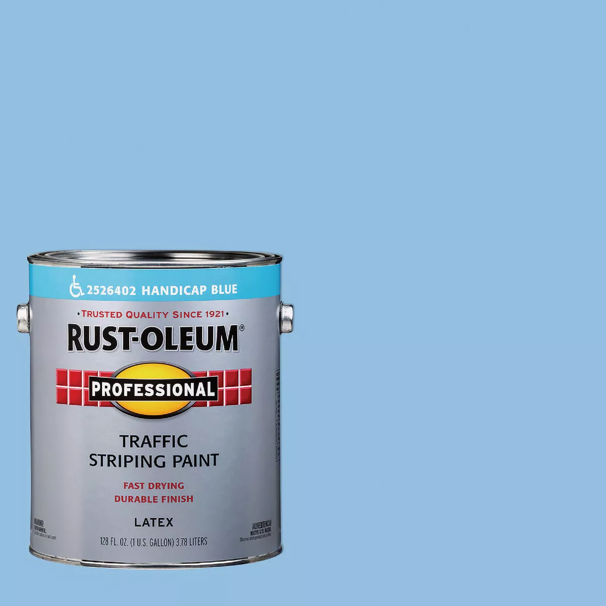 Rust-Oleum Professional Traffic Striping Paint Gallon Handicap Blue