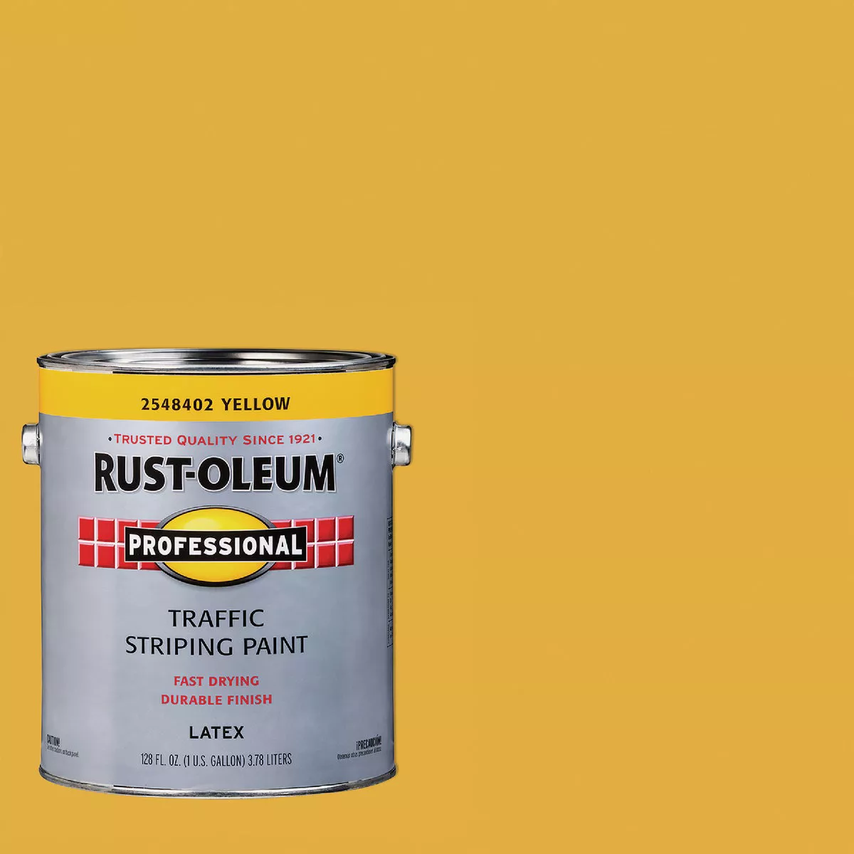 Rust-Oleum Professional Traffic Striping Paint Gallon Traffic Yellow-