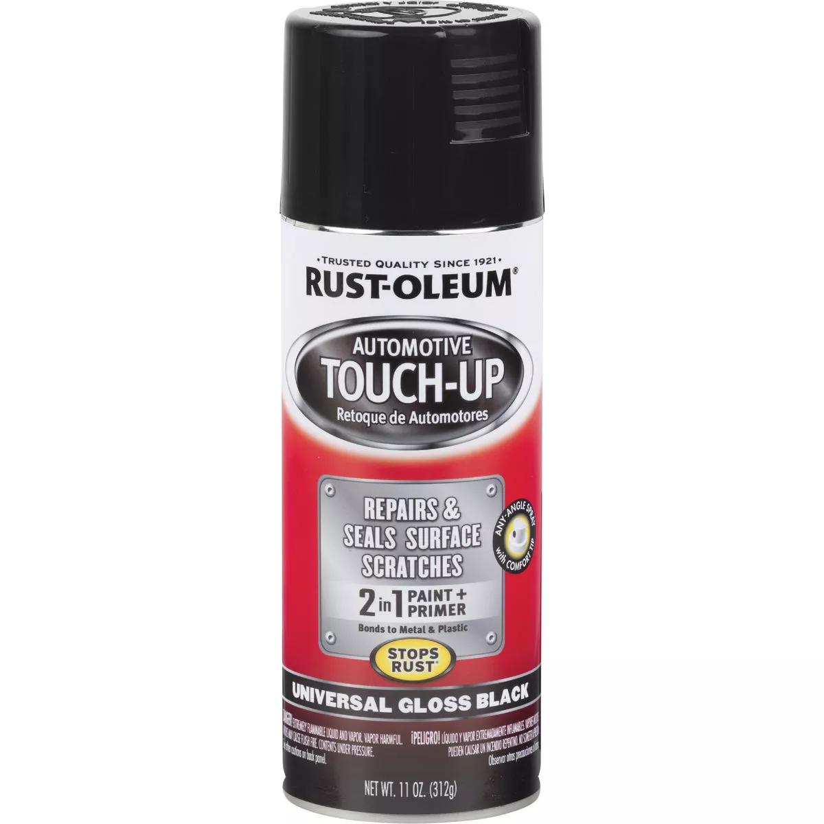 Rust-Oleum Gloss Black 11 Oz. Automotive Touch Up Spray Paint