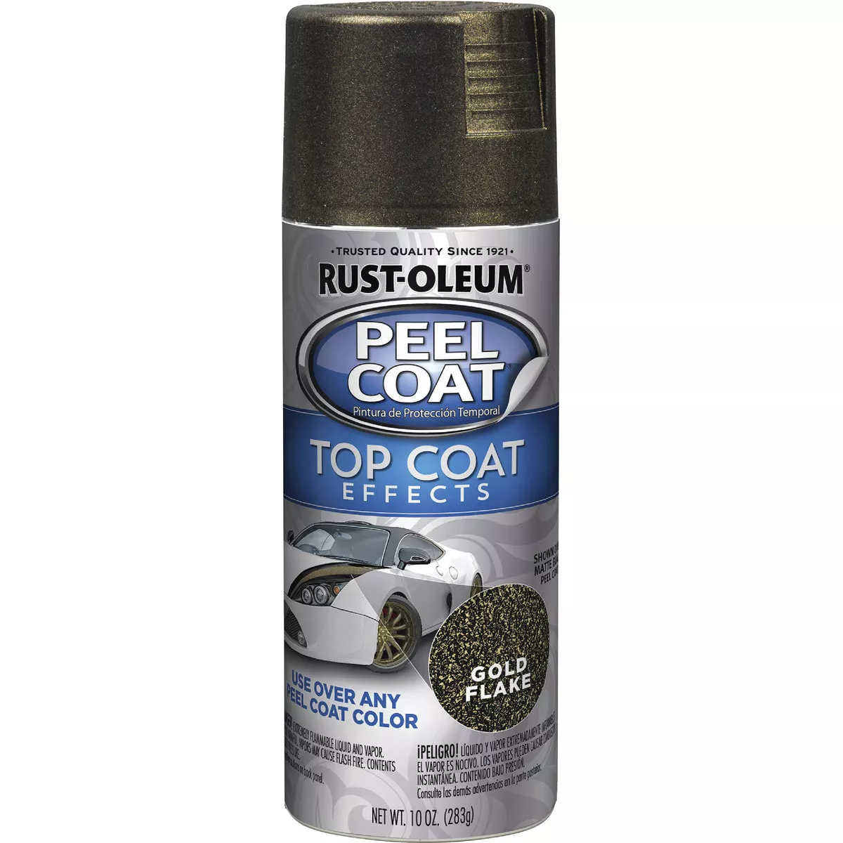 Rust-Oleum Peel Coat Gold Flake 10 Oz. Synthetic Rubber Coating Spray Paint