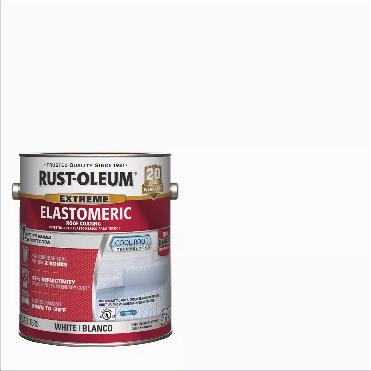 Rust-Oleum 780 1 Gal. Elastomeric Roof Coating
