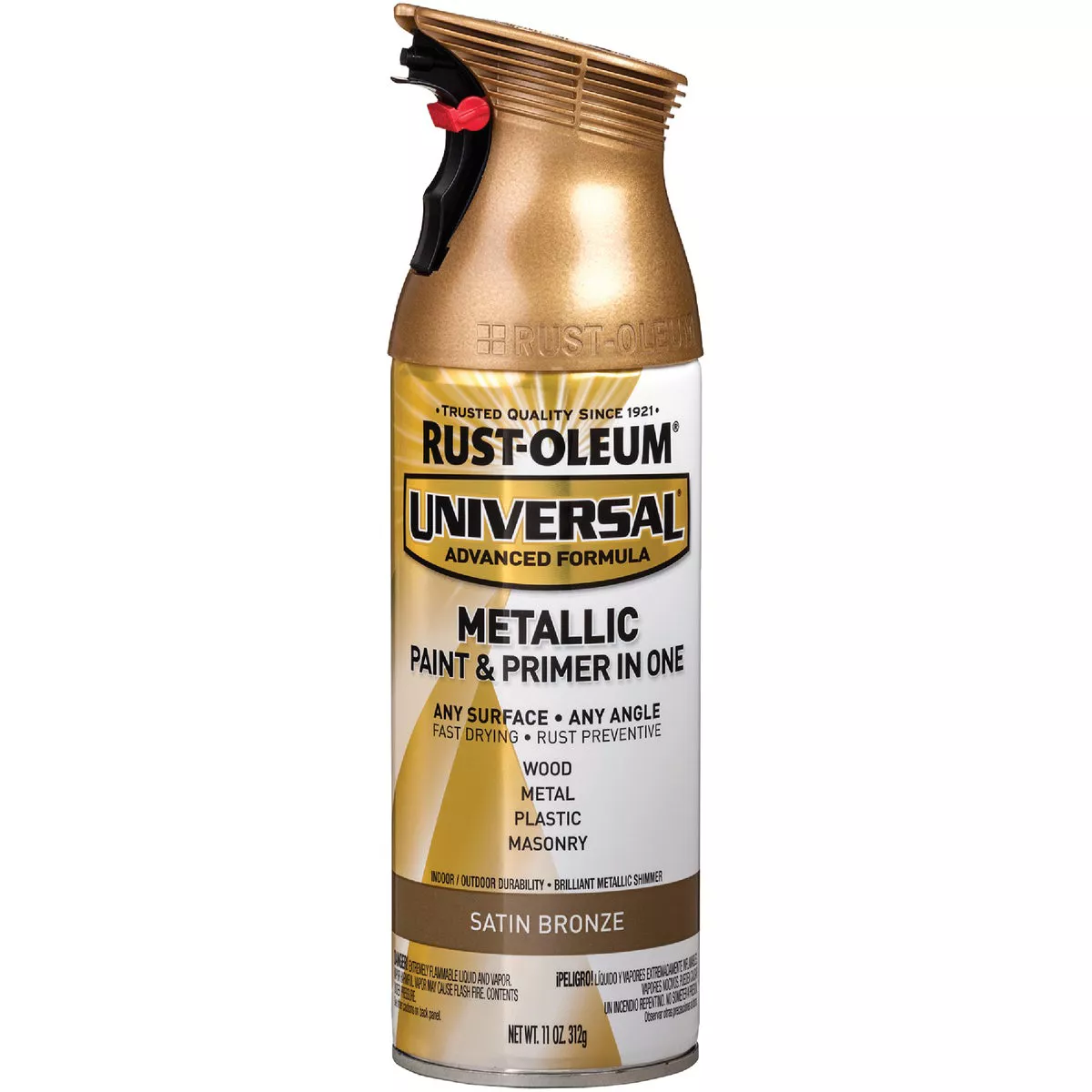 Rust-Oleum Universal 11 Oz. Metallic Satin Bronze Spray Paint