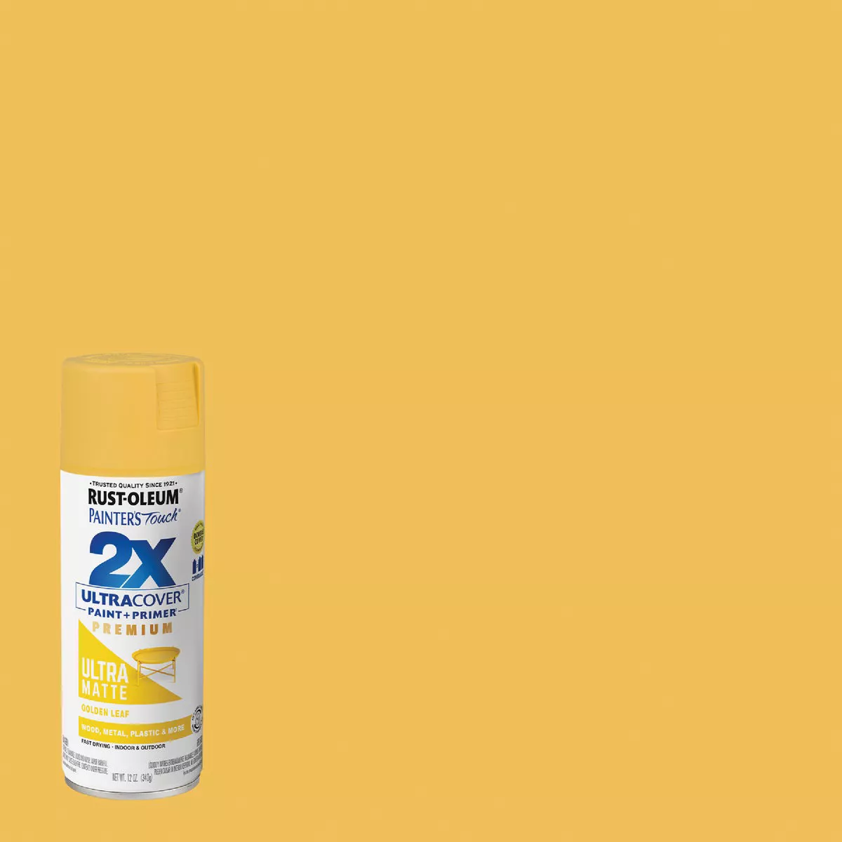 Rust-Oleum Painter's Touch 2X Ultra Cover 12 Oz. Matte Golden Leaf Spray Paint