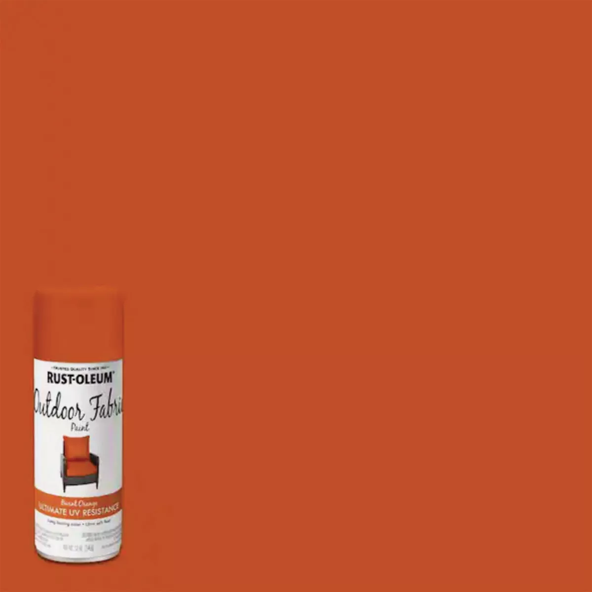 Rust-Oleum 12 Oz. Burnt Orange Outdoor Fabric Spray Paint