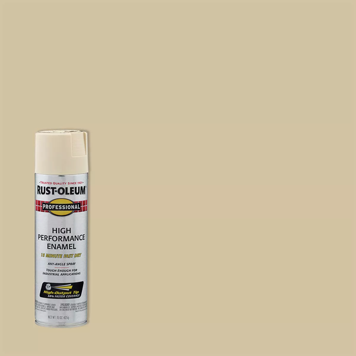 Rust-Oleum High Performance Enamel Spray Paint 15 Oz. Gloss Almond