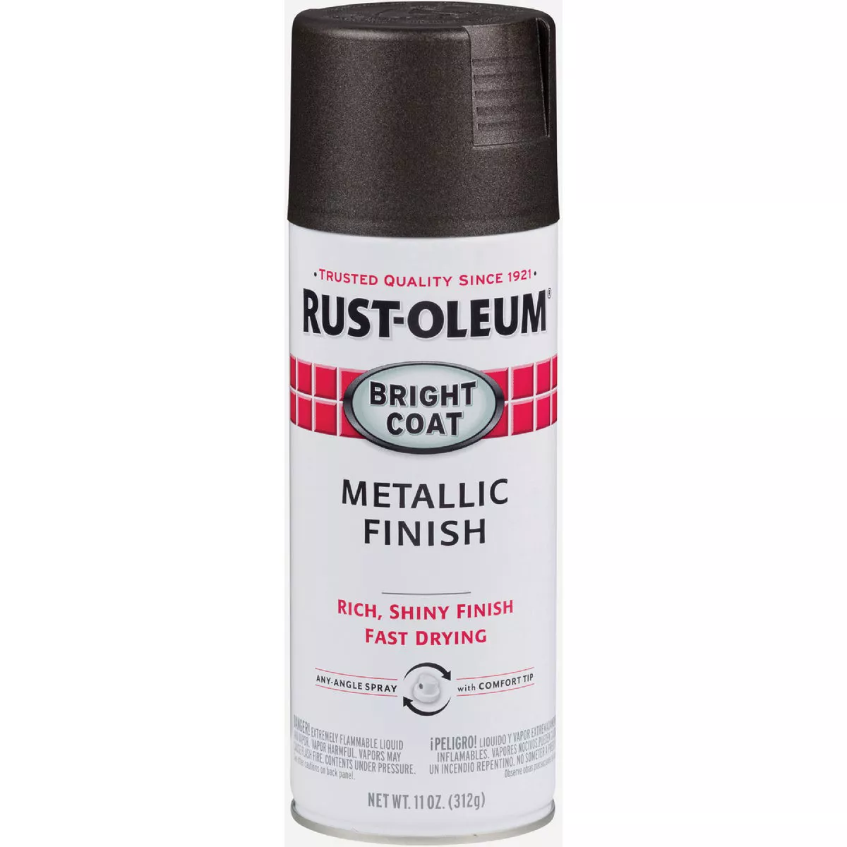 Rust-Oleum Bright Coat Metallic 11 Oz. Dark Bronze Spray Paint