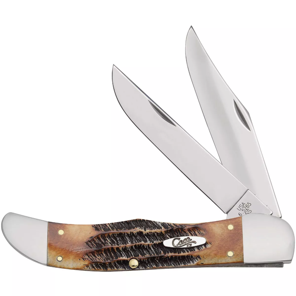 Case 4.1 In. BoneStag Folding Hunter Pocket Knife- - photo 2