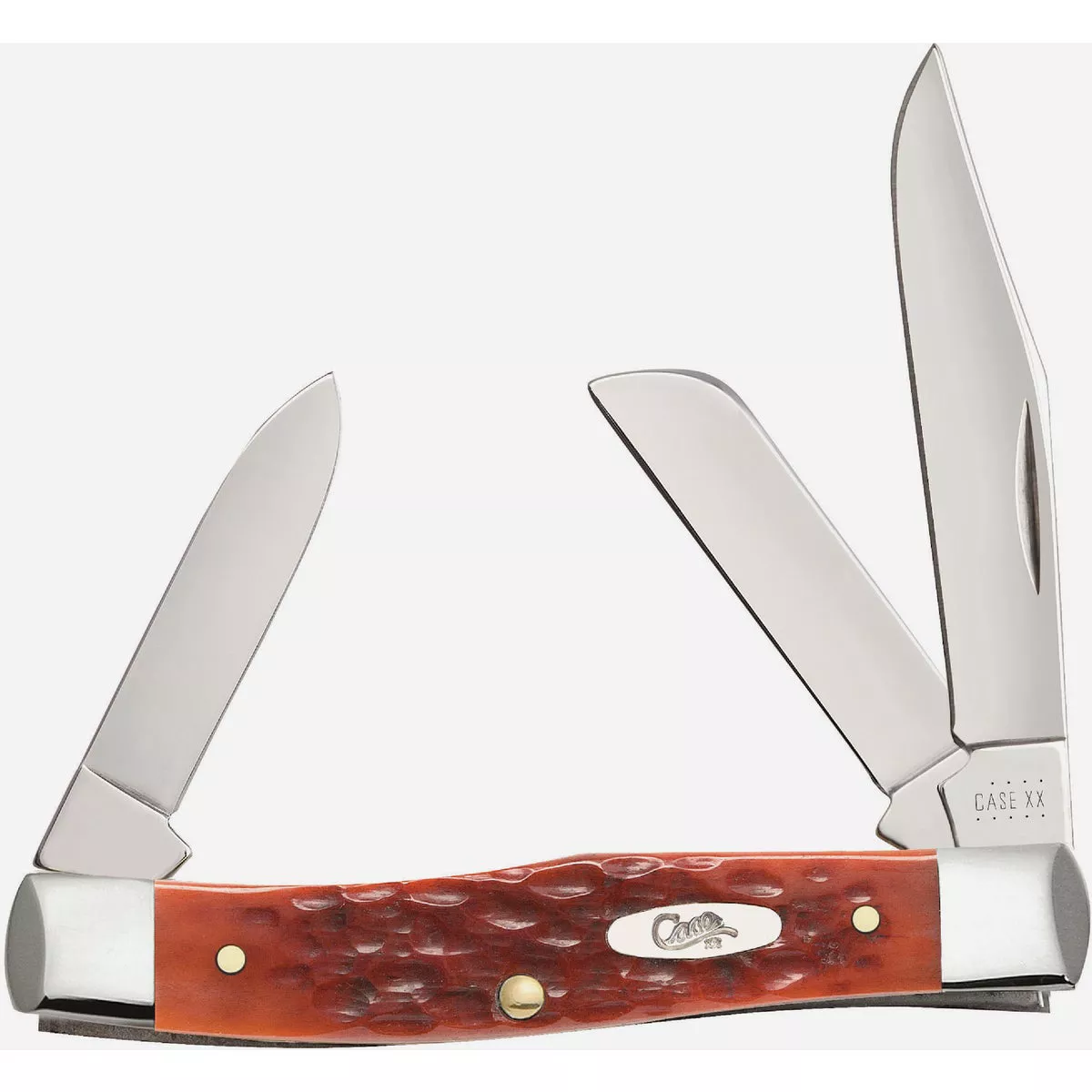 Case 2.55 In. Chestnut Bone Standard Jig Medium Stockman Pocket Knife - photo 2