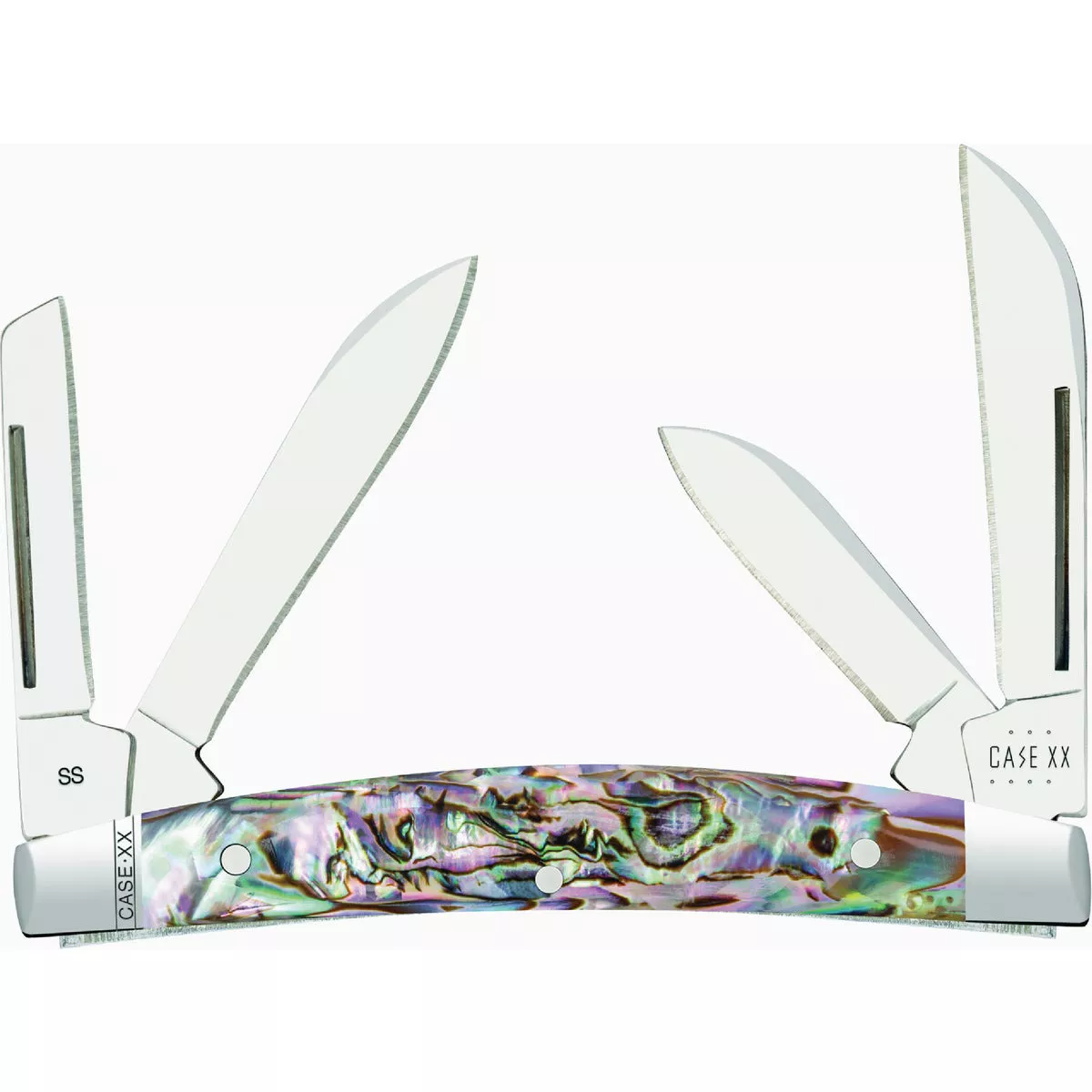 Case Abalone Smooth Small Congress Pocket Knife