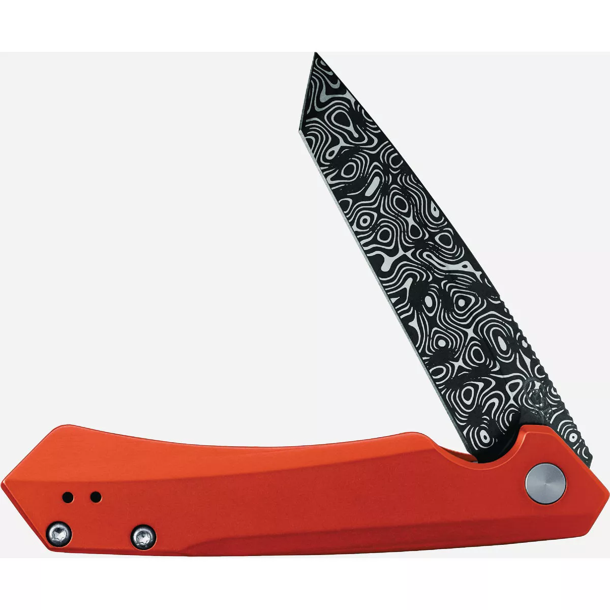 Case Kinzua Embellished Orange Anodized Aluminum Pocket Knife
