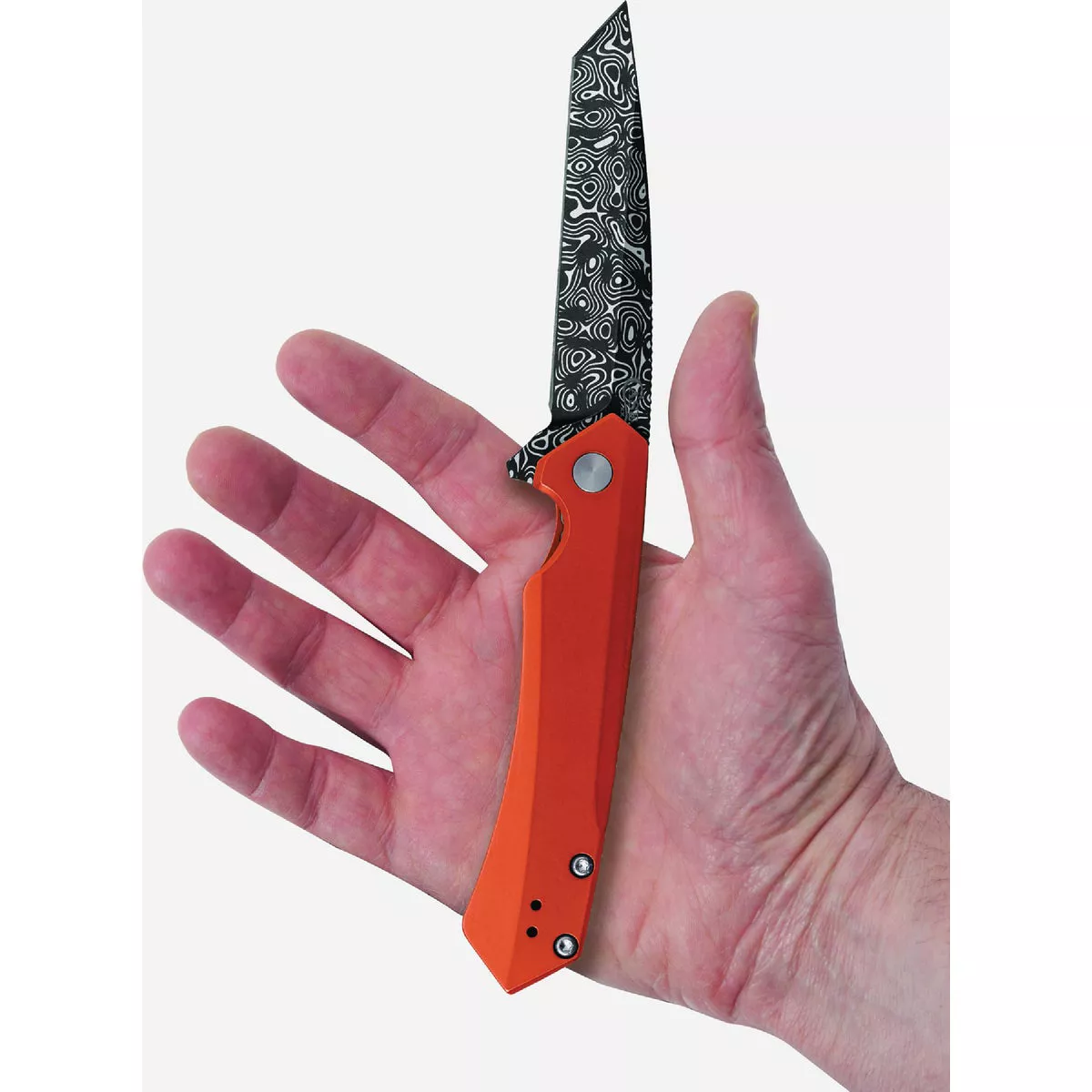 Case Kinzua Embellished Orange Anodized Aluminum Pocket Knife - photo 2