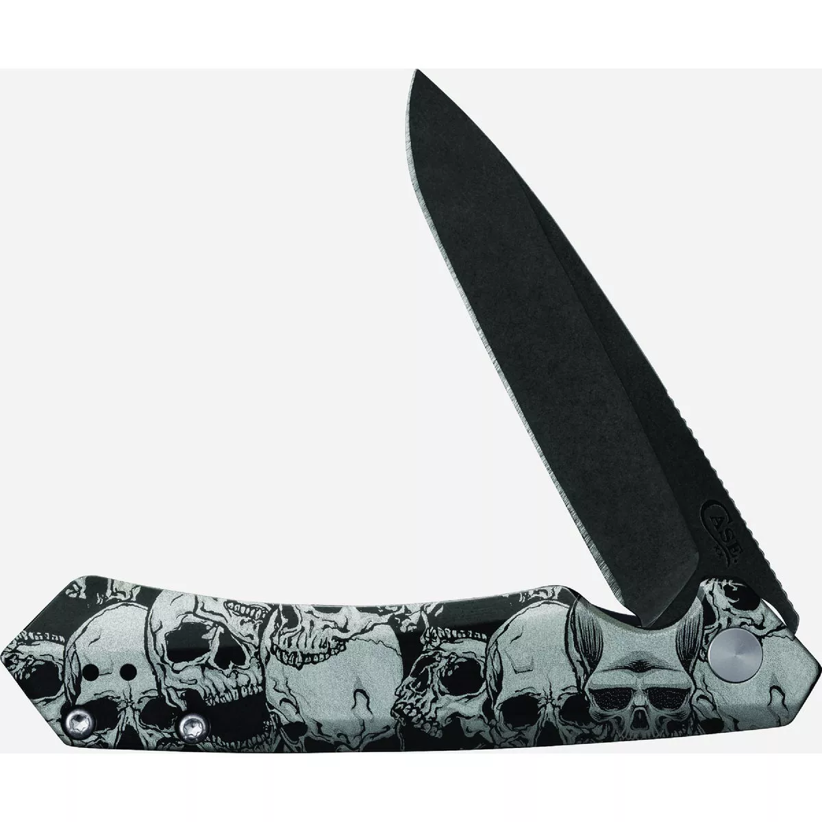 Case Kinzua Embellished Black Anodized Aluminum Pocket Knife