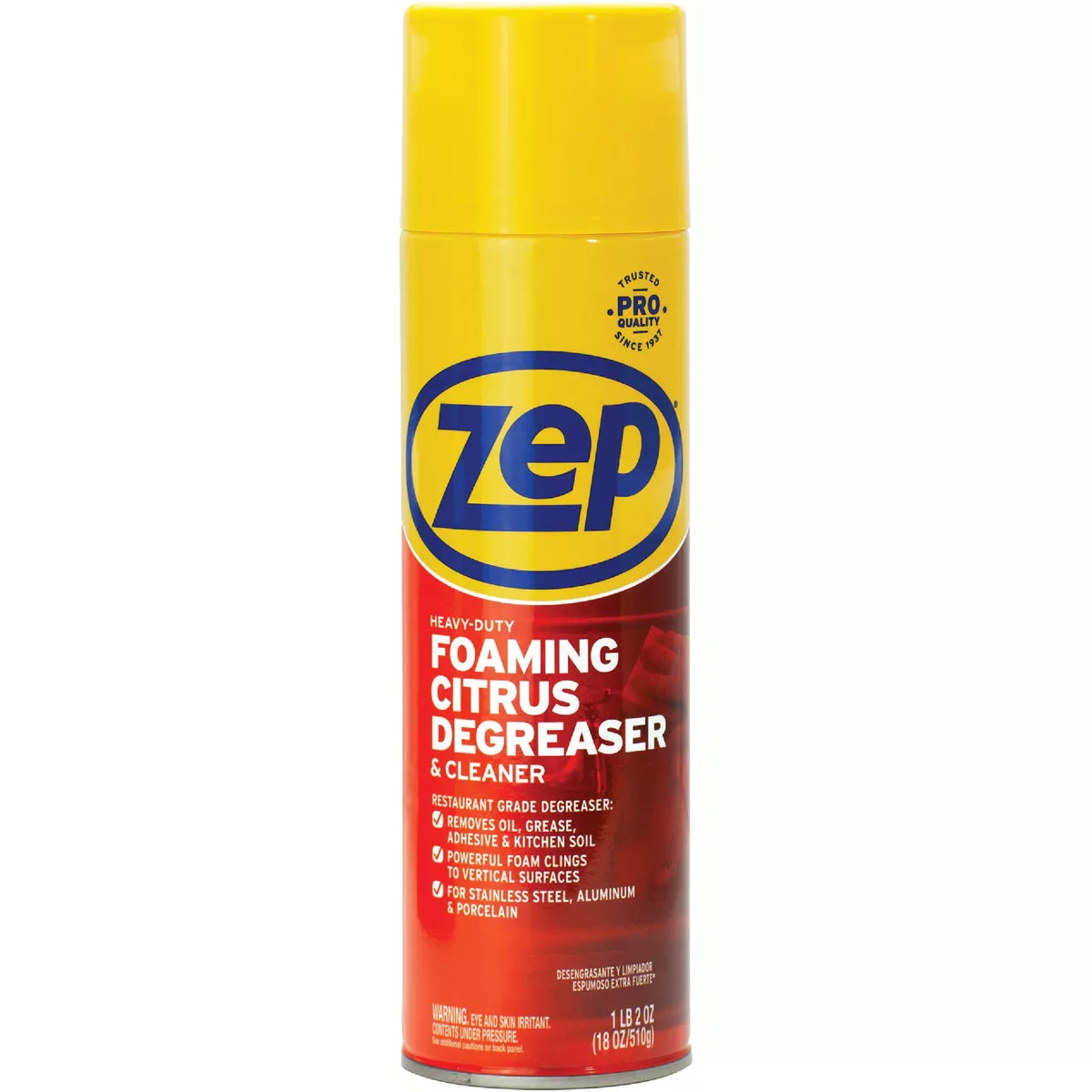 Zep 18 Oz. Heavy Duty Foaming Degreaser