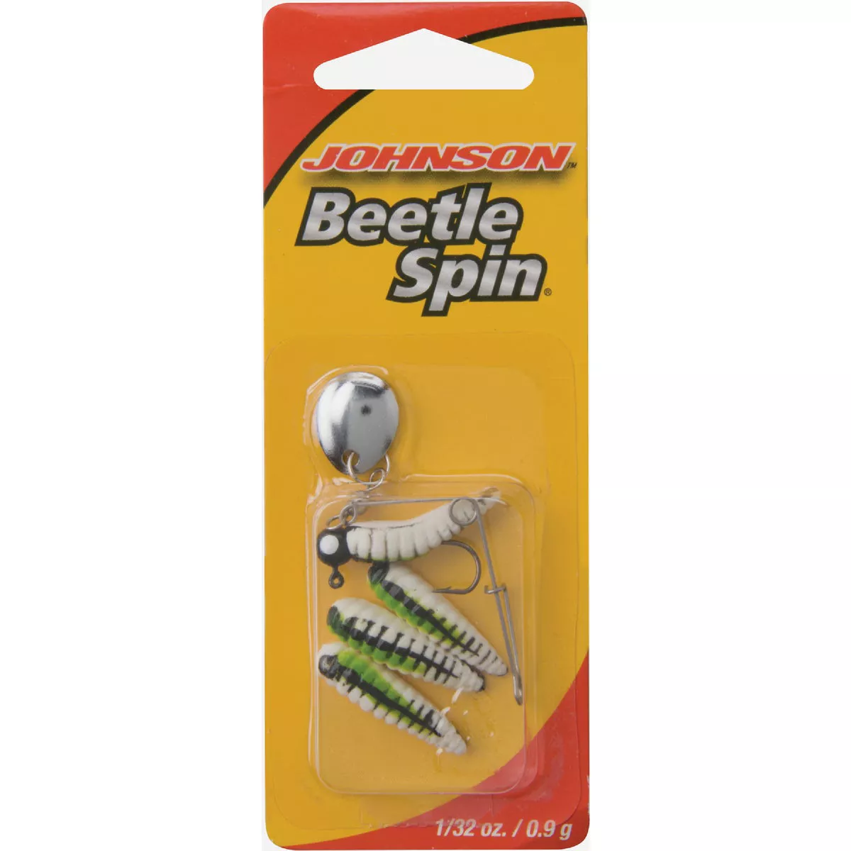 Johnson Beetle Spin 1/32 Oz..Bullfrog Nickel Blade Fishing Lure (4 PacK) - photo 2