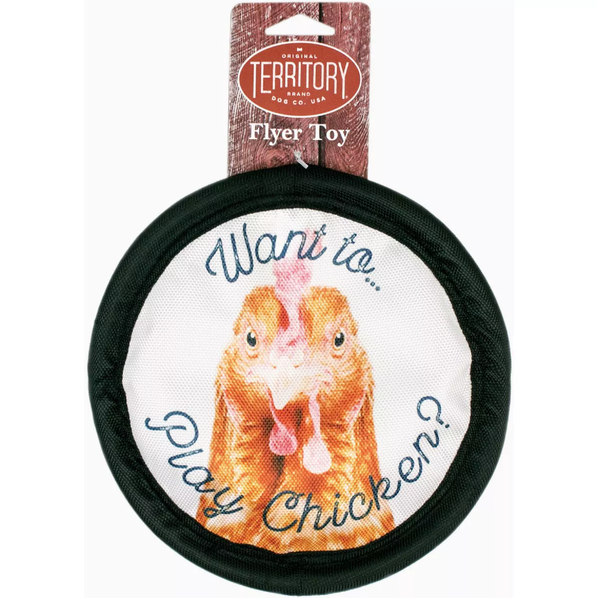 Territory Flying Chicken Dog Toy