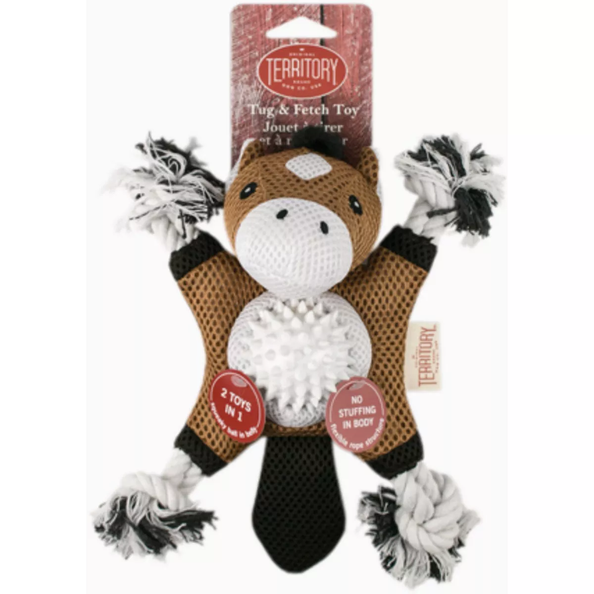Territory Horse 2-in-1 Dog Toy