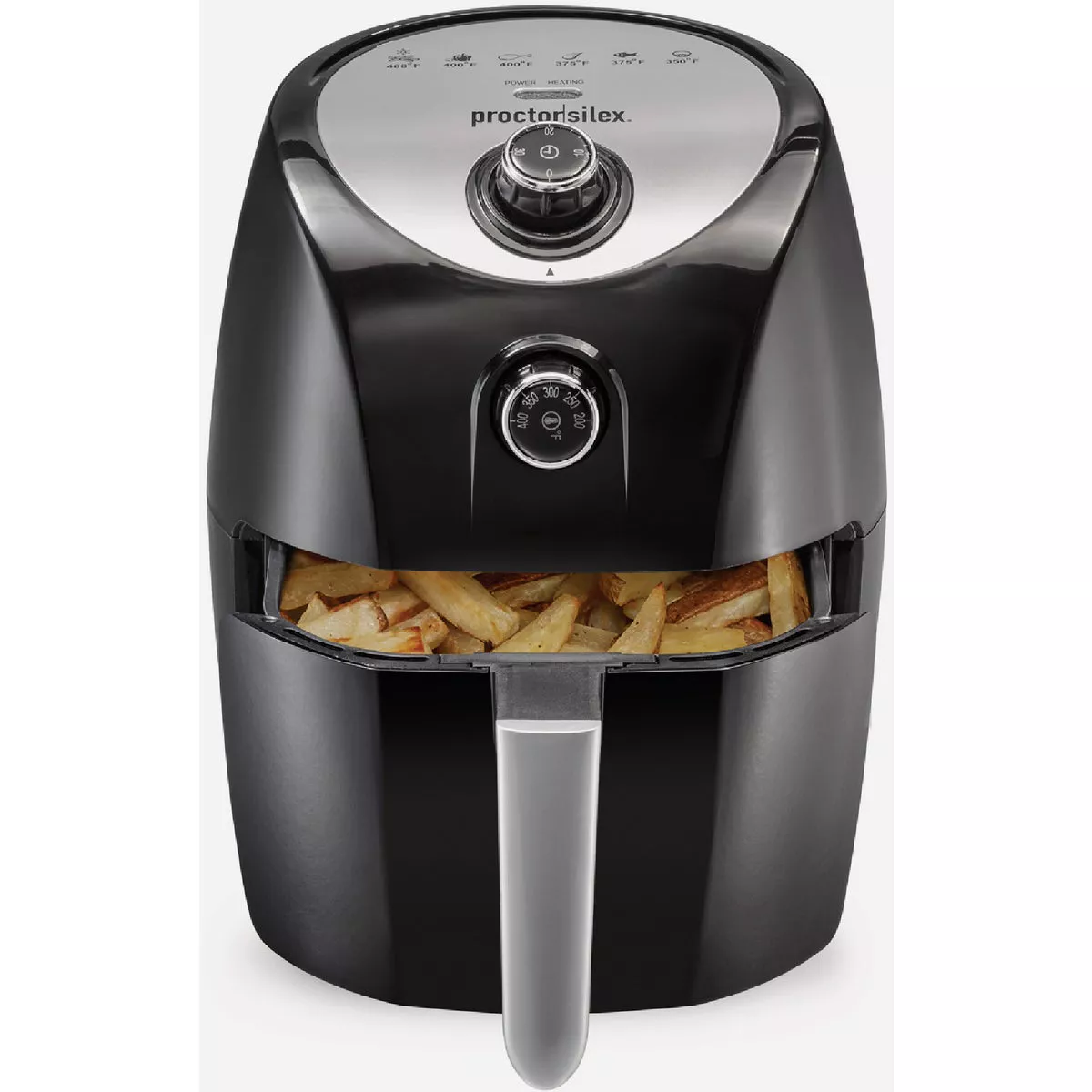 Proctor Silex 2.1L 900W Deep Fryer with 30 Minute Timer & Cool-Touch Handle