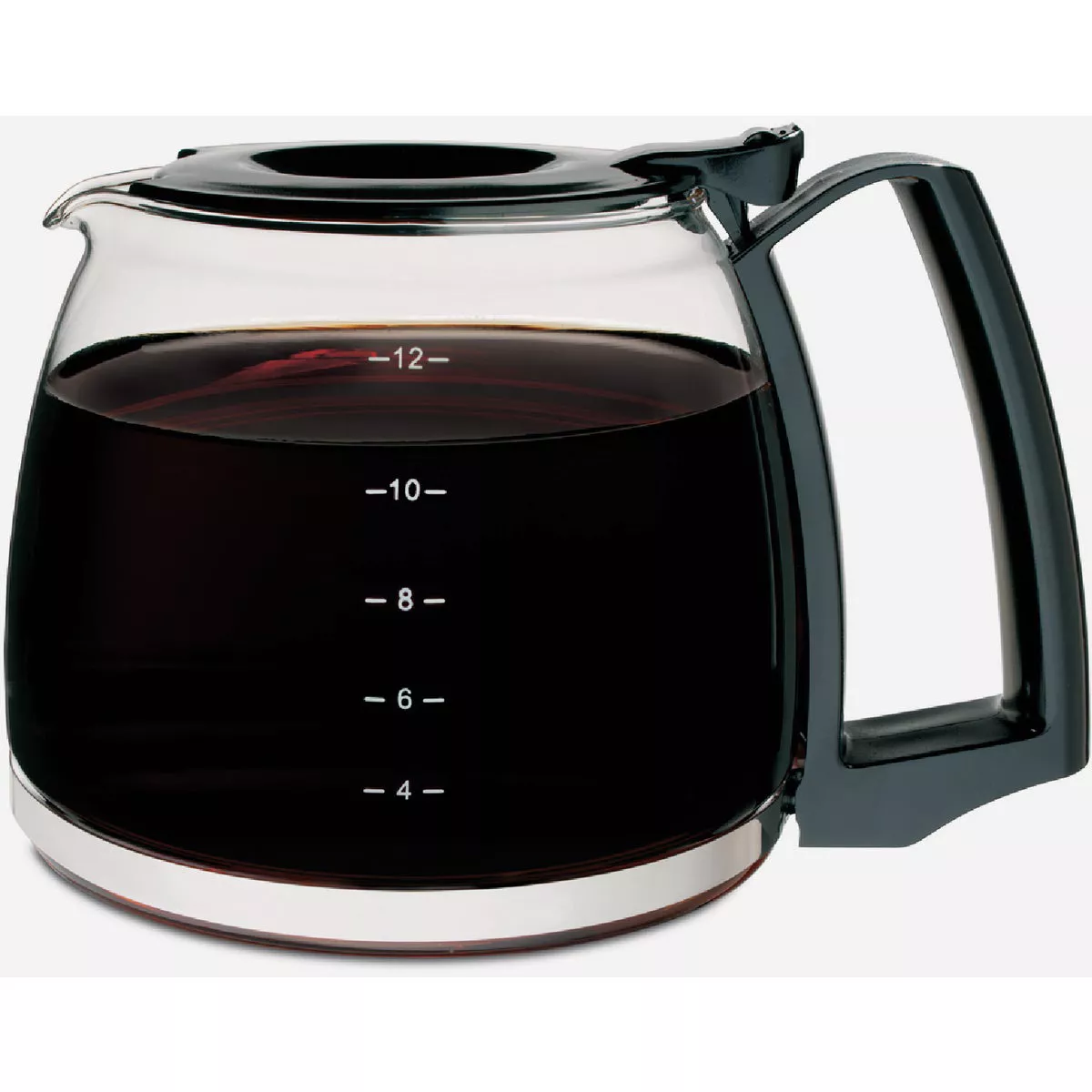 Proctor Silex 12 Cup Replacement Glass Carafe - Black