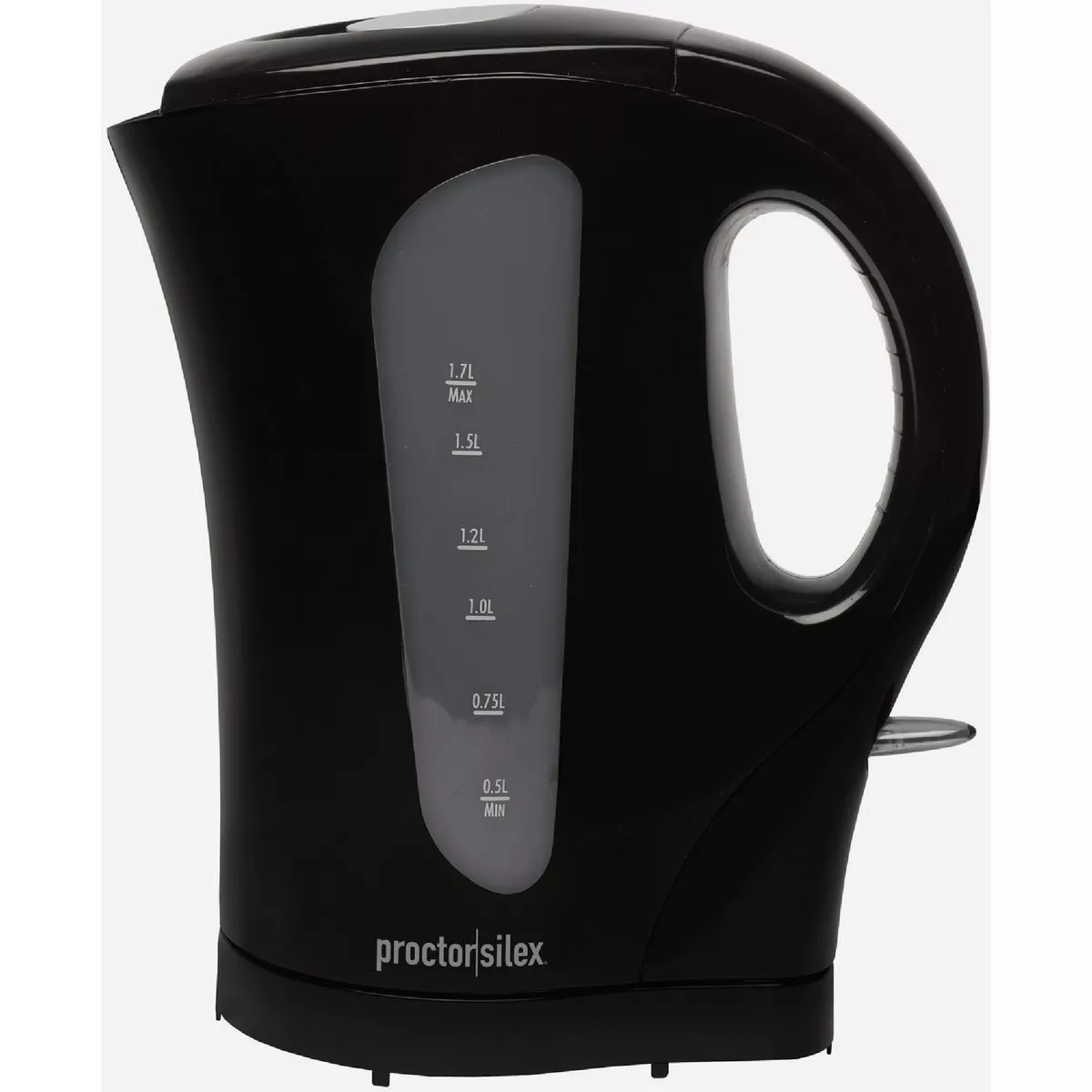 Proctor Silex 1.7L Black Cordless Electric Kettle
