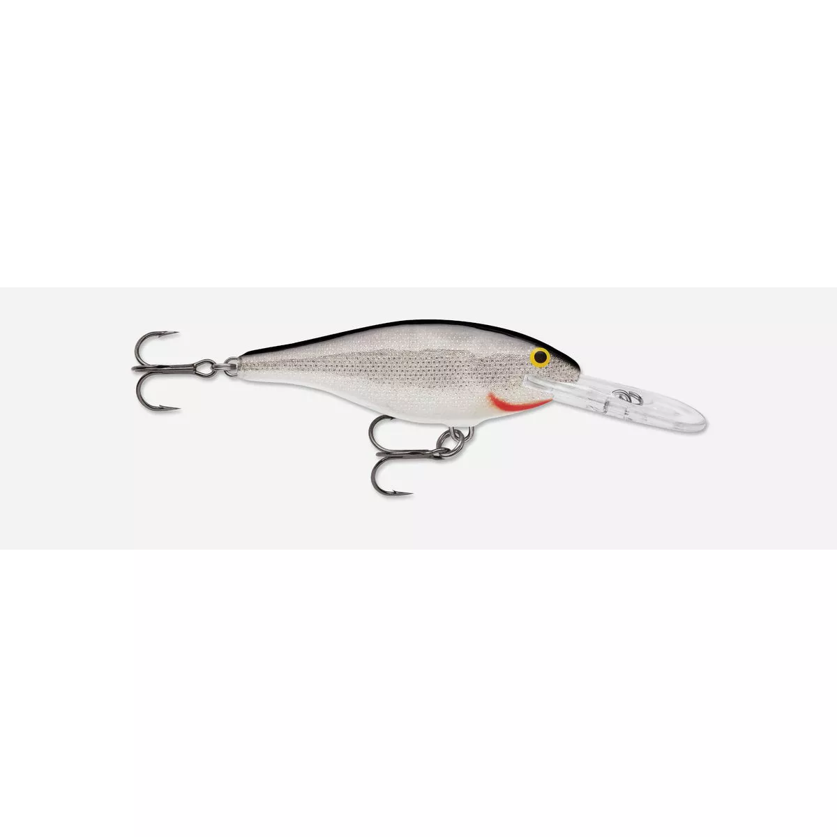 Rapala 2 In. 1/8 Oz. Silver Shad Rap Fishing Lure
