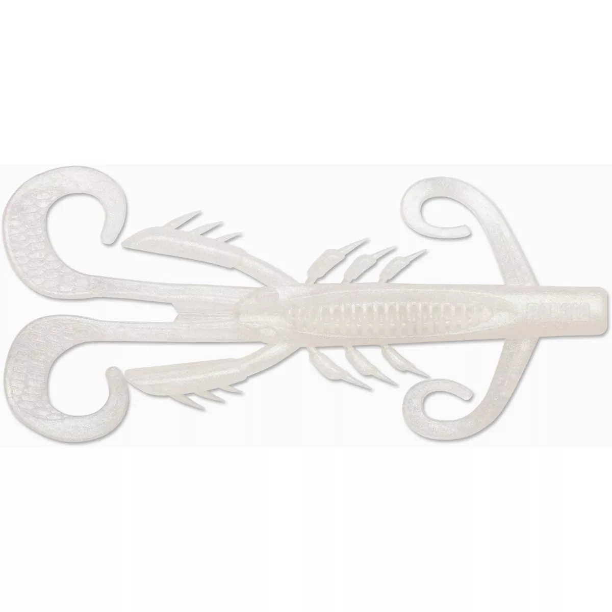 CrushCity Hedgehog 4 In. Pearl White Fishing Lure